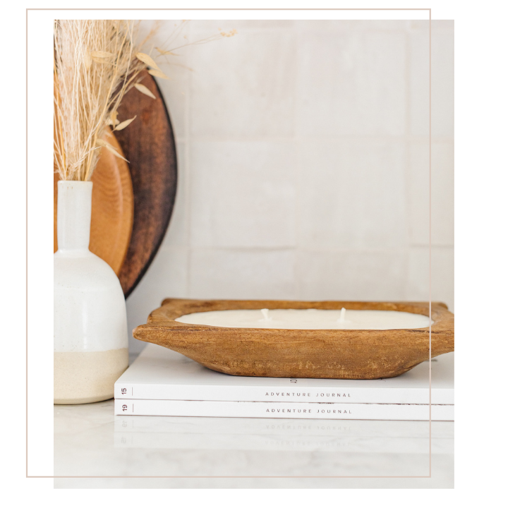 Clay + Wood Bowls