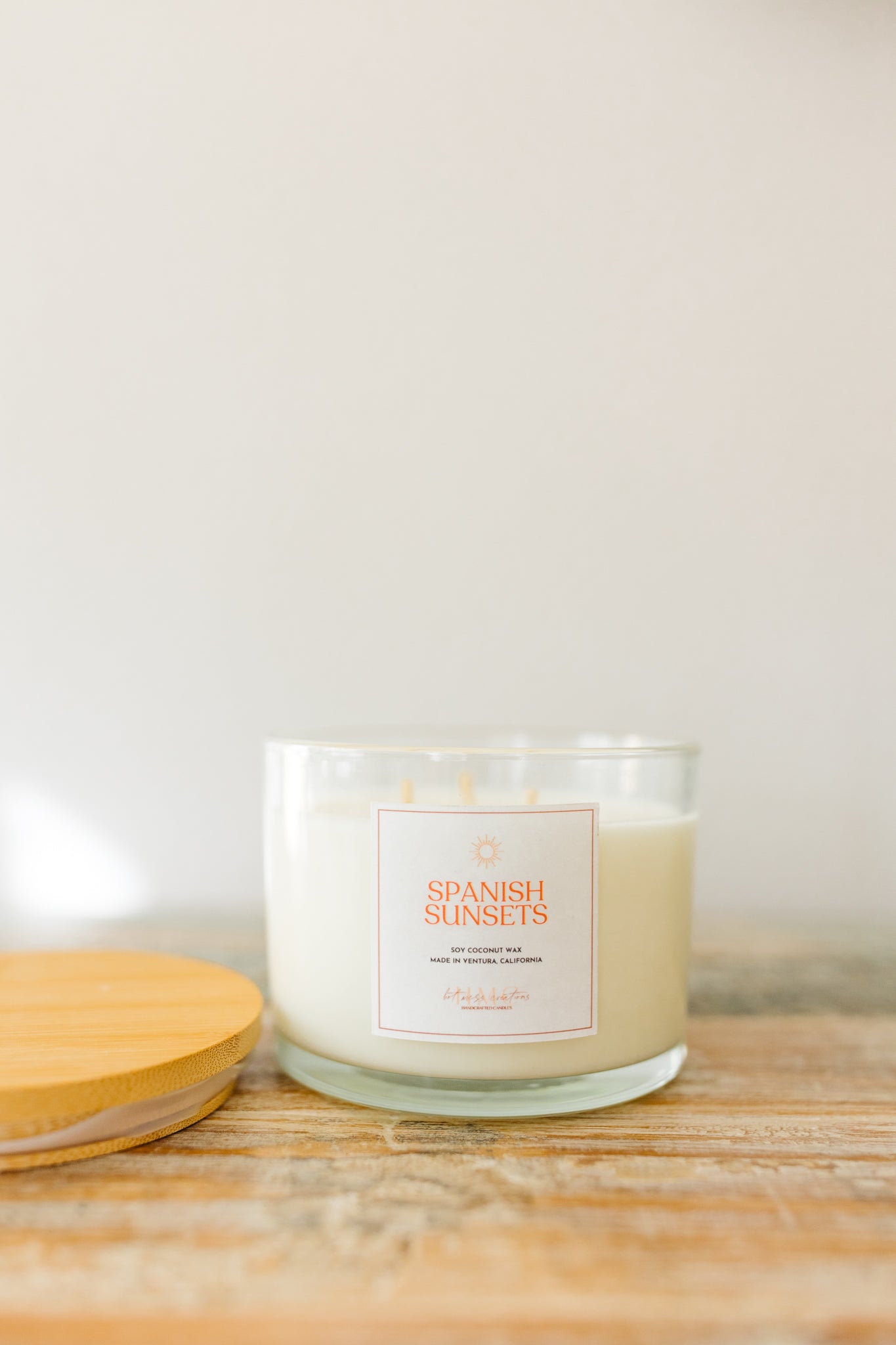 Spanish Sunsets | The Global Collection (3-Wick) | Hot Mess Creations — All Natural, Hand Crafted Candles Made in Ventura, California