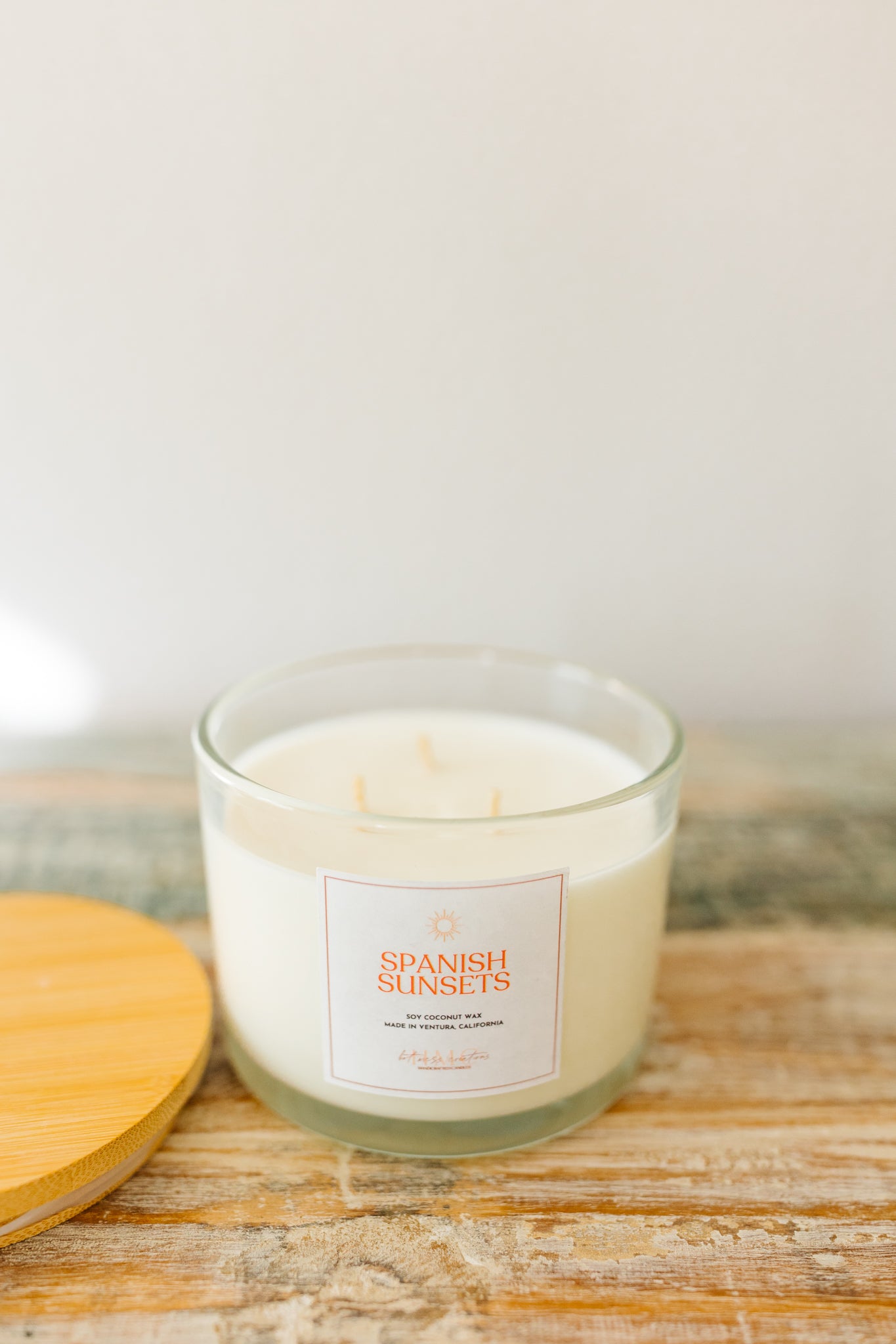 Spanish Sunsets | The Global Collection (3-Wick) | Hot Mess Creations — All Natural, Hand Crafted Candles Made in Ventura, California