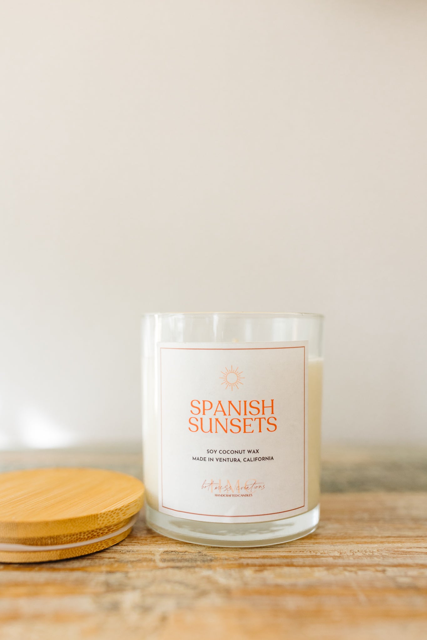Spanish Sunsets | The Global Collection (1-Wick) | Hot Mess Creations — All Natural, Hand Crafted Candles Made in Ventura, California