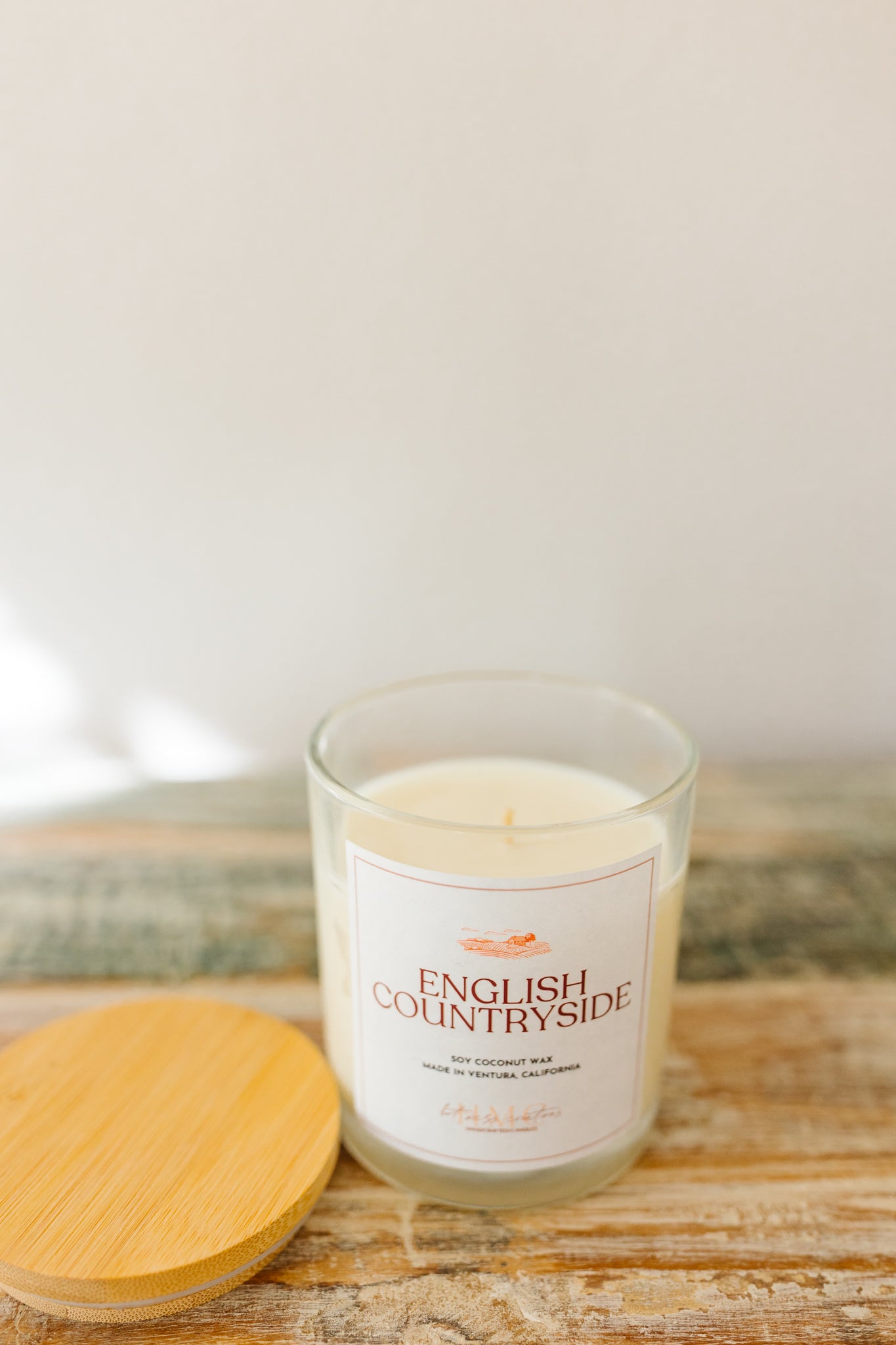 English Countryside | The Global Collection (1-Wick) | Hot Mess Creations — All Natural, Hand Crafted Candles Made in Ventura, California