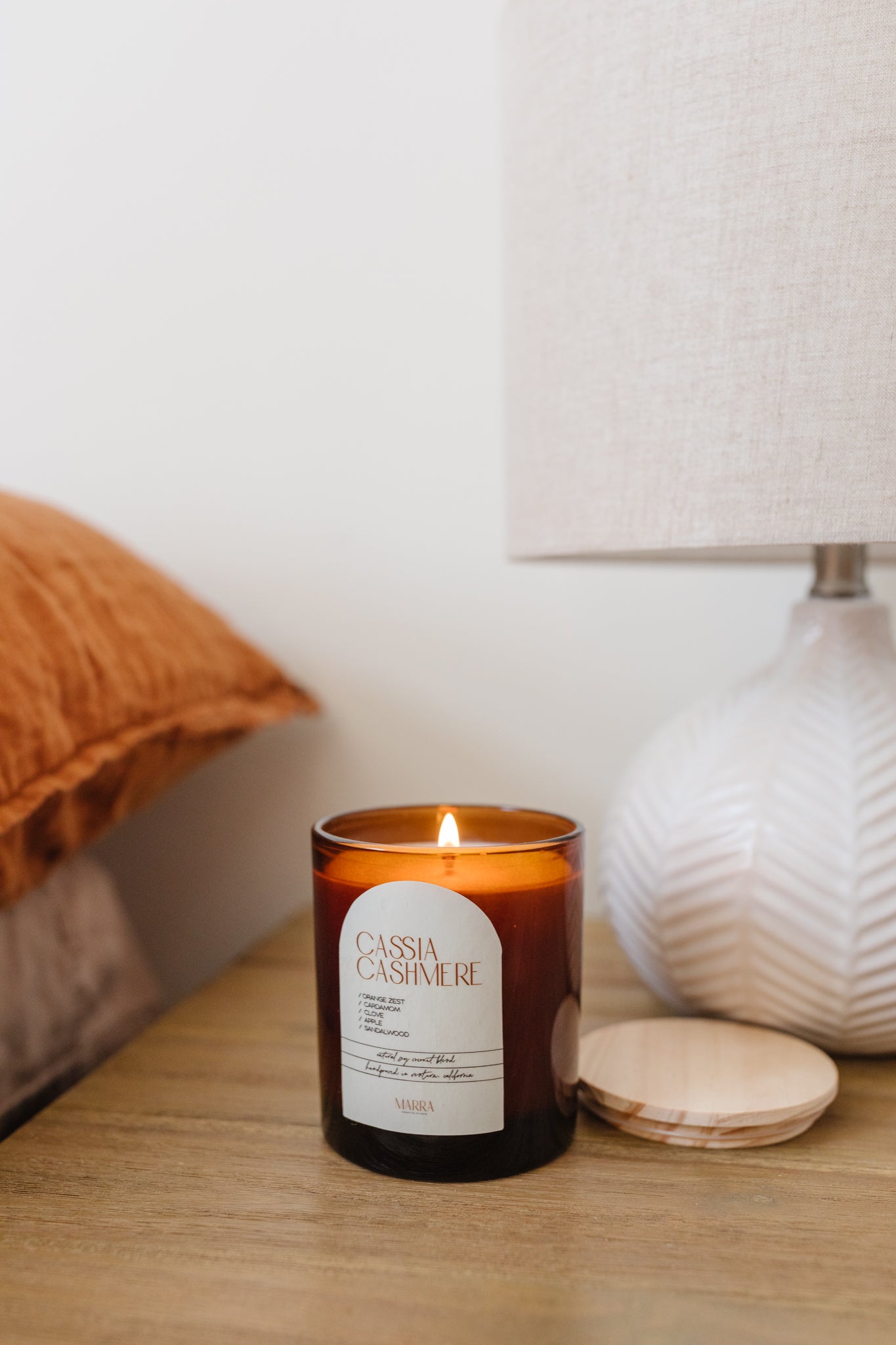 Hot Mess Creations Custom Wholesale Candles for Marra Creative Studio