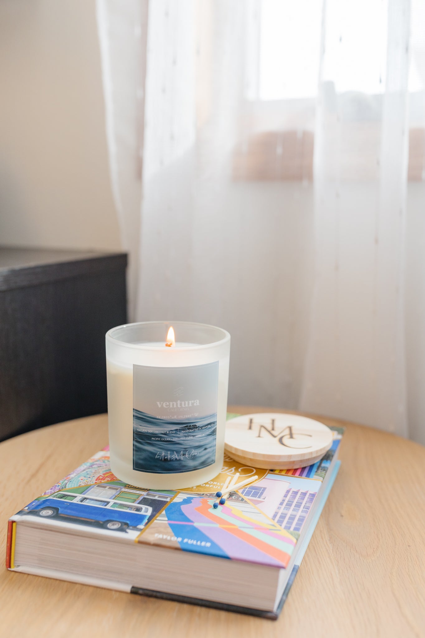 The Ventura Candle | The California Collection | Hot Mess Creations — All Natural, Hand Crafted Candles Made in Ventura, California