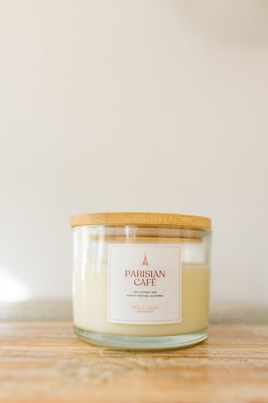 Parisian Cafe | The Global Collection (3-Wick) | Hot Mess Creations — All Natural, Hand Crafted Candles Made in Ventura, California
