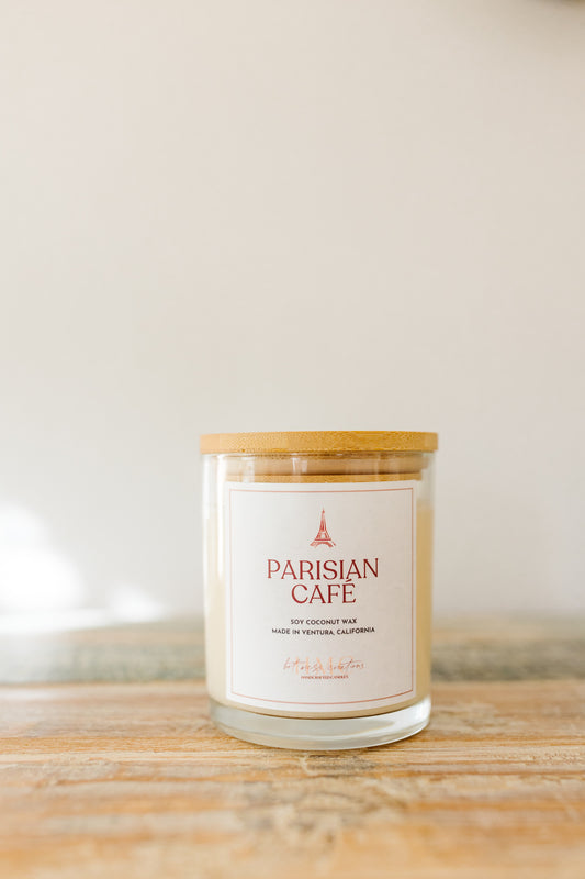 Parisian Cafe | The Global Collection (1-Wick) | Hot Mess Creations — All Natural, Hand Crafted Candles Made in Ventura, California