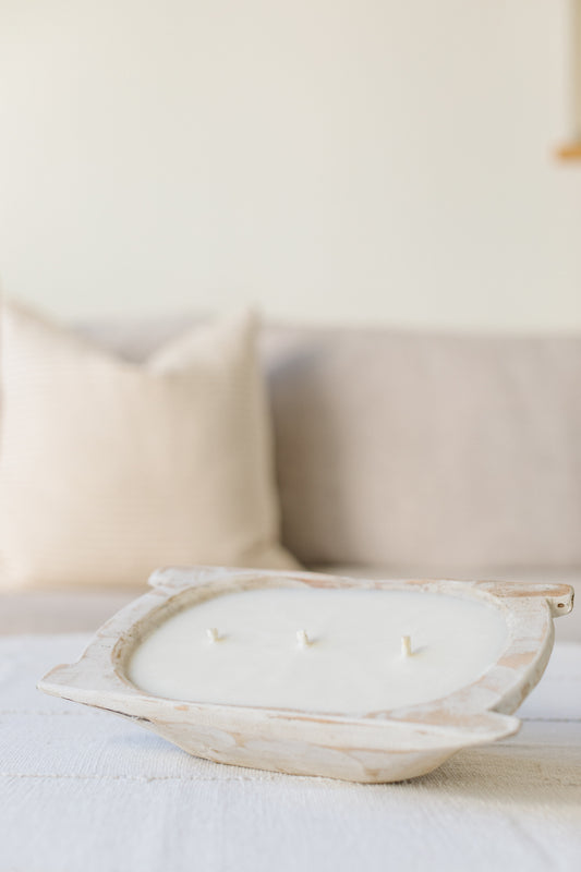 3-Wick Dough Bowl Candle | Hot Mess Creations — All Natural, Hand Crafted Candles Made in Ventura, California