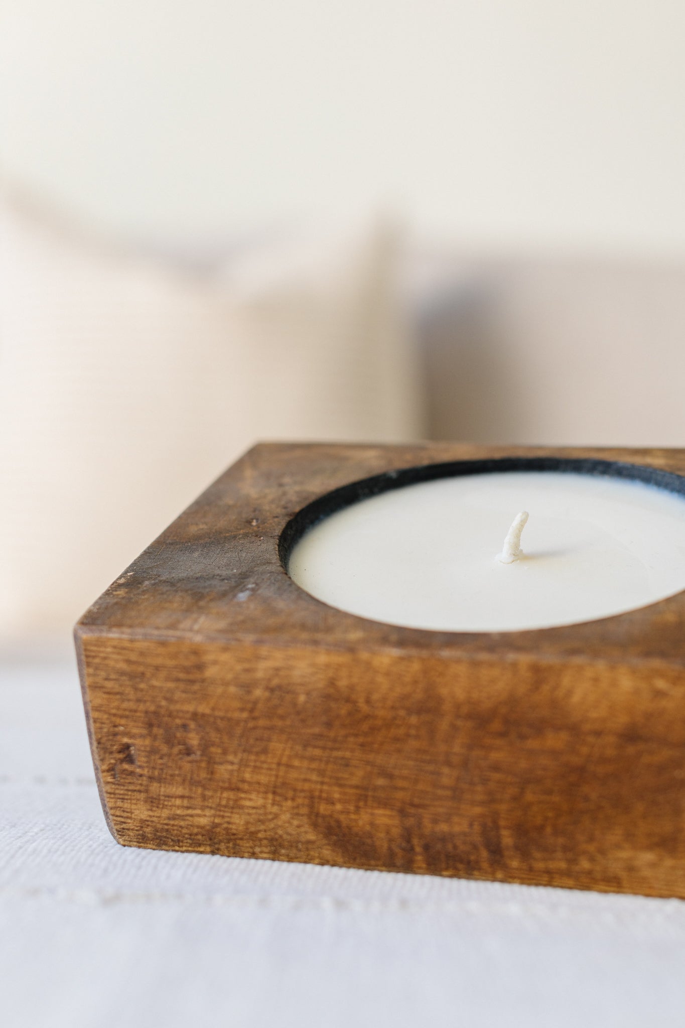 1-Wick Dough Bowl Candle